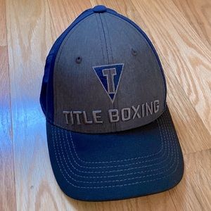 EUC Blue and Grey Title Boxing Club Hat